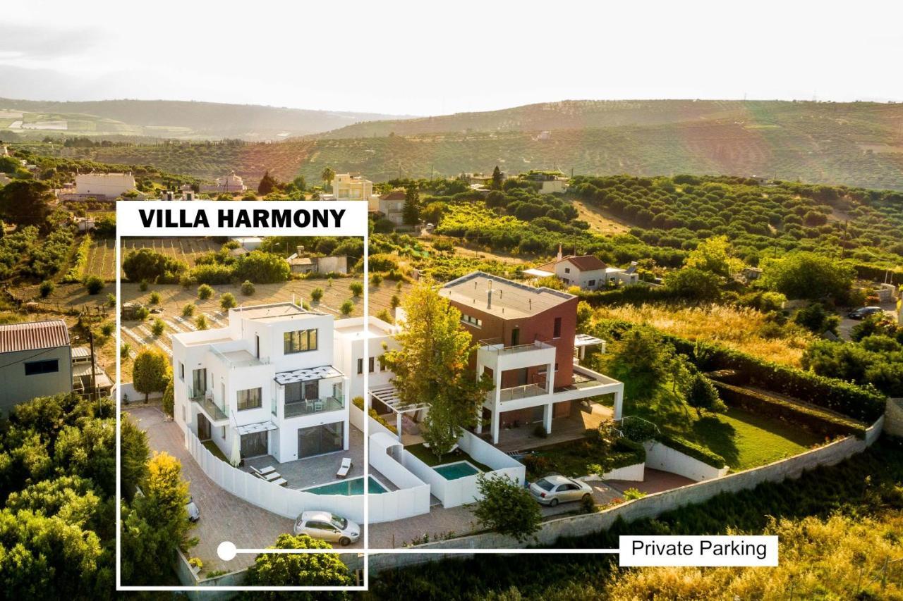 5Star Villa Harmony W Heated Pool, Gym, Spa, Sauna Skalanion Dış mekan fotoğraf