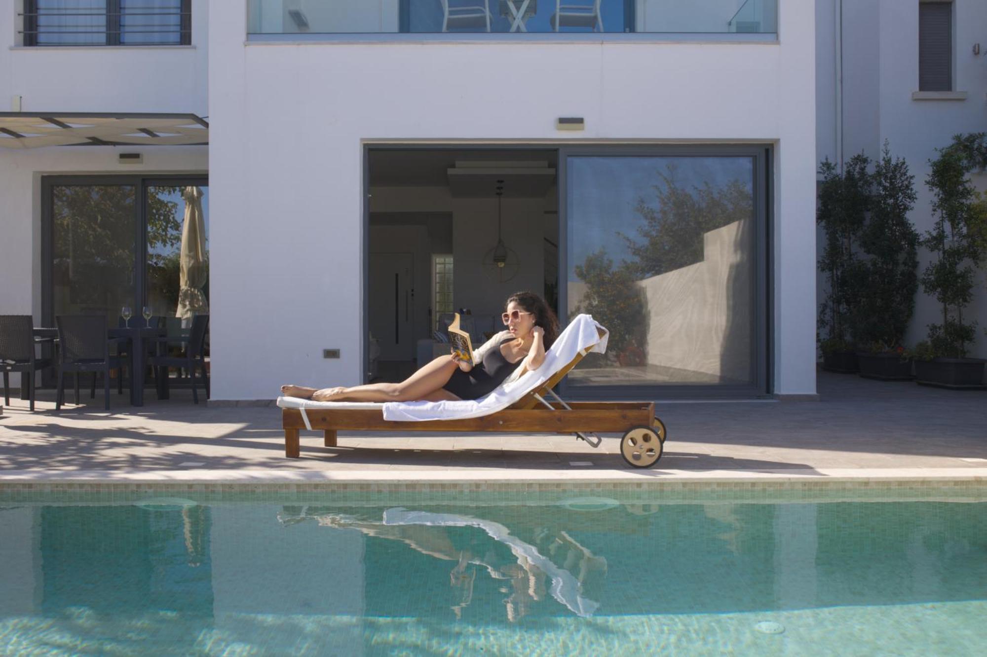 5Star Villa Harmony W Heated Pool, Gym, Spa, Sauna Skalanion Dış mekan fotoğraf